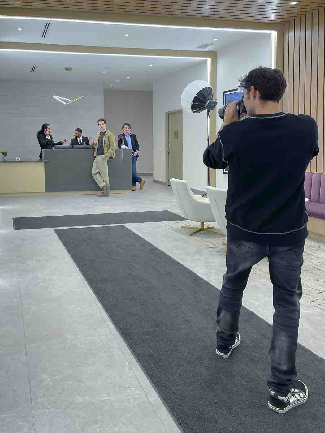 Professional photography services setup by K&F Video Production
